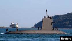 Một tàu ngầm của Pháp.