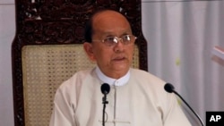 Presiden Myanmar Thein Sein (Foto: dok. AP Photo/Khin Maung Win)