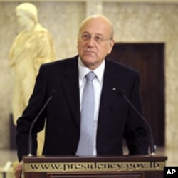 Lebanese Prime Minister Najib Mikati (file photo)