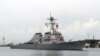 US Warships Pass Through Taiwan Strait 