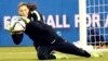 United States goalkeeper Hope Solo stops the ball during a training session for the Women's World Cup at Olympic Stadium, June 29, 2015.