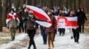 Protest opozicije u prestonici Belorusije Minsku (Foto: REUTERS/Stringer) 