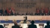 A general view of the Cambodian Peace Conference in Paris 23 October 1991. (AFP PHOTO/ERIC FEFERBERG)