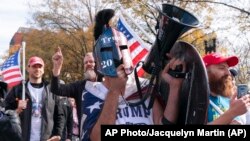 Фото: акція на підтримку Дональда Трампа у Вашингтоні, 13 листопада