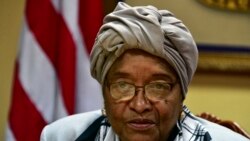 Former Liberia President Promotes Female Leadership