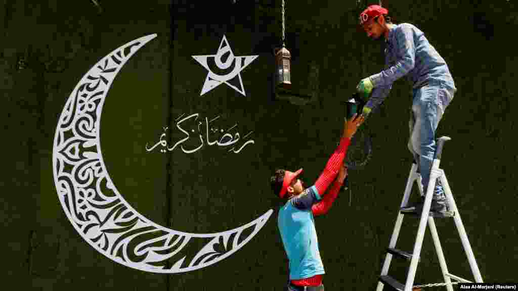 د عراق په نجف کې د روژې میاشتې چمتووالی