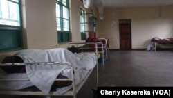 Une chambre de l’hôpital psychiatrique Tulizo Letu de Goma, en RDC, le 11 octobre 2017. (VOA/Charly Kasereka)