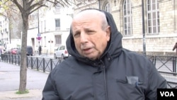 French Algerian voter Djalil Kaouti says the far right does not reflect the multi-ethnic country he now lives in, speaking to VOA in Aubervilliers, a working class Paris suburb, Dec. 13, 2015. (Photo - L. Bryant/VOA)