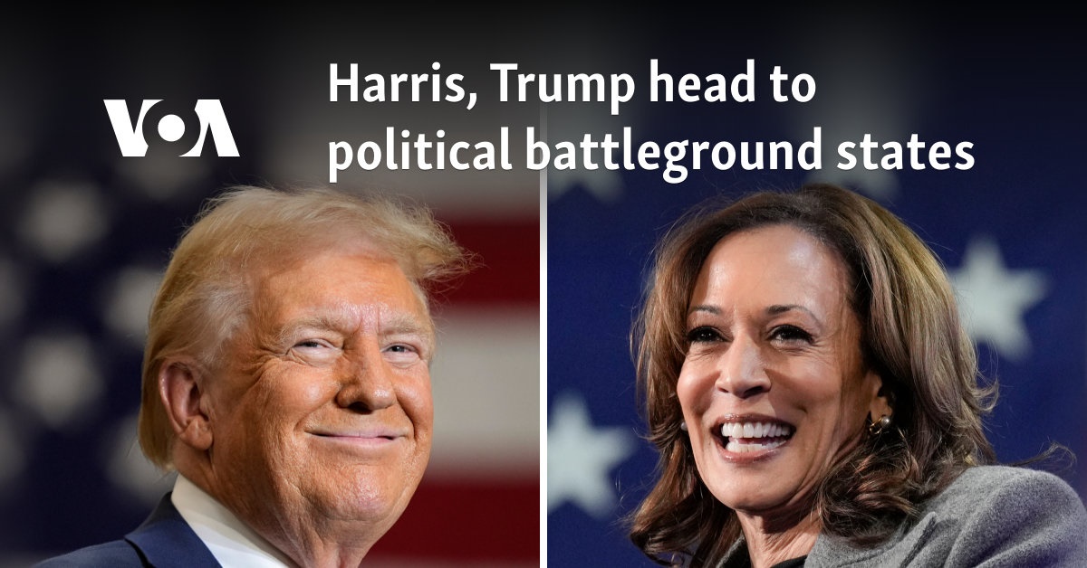 Harris and Trump are heading to states where there are political conflicts