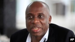 Ministan Sufurin Najeriya, Rotimi Amaechi