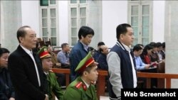 Ông Phan Văn Anh Vũ tại một phiên tòa ở Hà Nội, ngày 30/1/2019. Photo TTXVN.