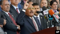 Ali Abdallah Saleh, Sanaa, Yémen, le 24 août 2017. 