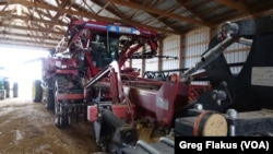 Ron Gruenhagen, 63, farms near Muscatine, Iowa, with his son and grandson. It's an expensive enterprise, including the land, buildings and about $1 million in farming equipment.