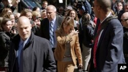 FILE - Actor Lori Loughlin arrives at federal court in Boston, April 3, 2019, to face charges in a nationwide college admissions bribery scandal. (AP Photo/Charles Krupa)