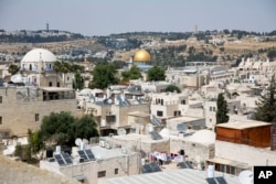FILE - A view of Jerusalem's Old City, May 24, 2017.