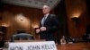 Homeland Security Secretary John Kelly appears before the Senate Homeland Security and Governmental Affairs Committee to advance President Donald Trump's border security agenda, on Capitol Hill in Washington, April 5, 2017.