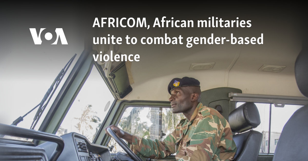 AFRICOM, African militaries unite to combat gender-based violence