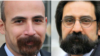 
Majzooban Noor, an Iranian news outlet covering Iran’s Gonabadi Dervish religious minority, says two of its editors, Reza Entesari, right, and Mostafa Abdi, left, have received lengthy prison terms for involvement in February anti-government protests in Tehran.