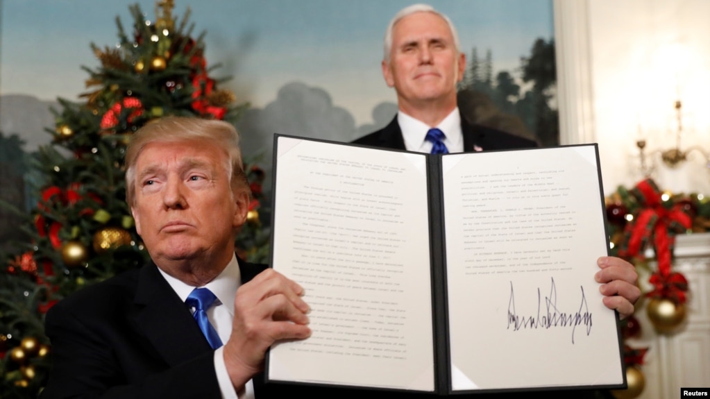 Presidenti Trump njeh Jeruzalemin si kryeqytet të Izraelit