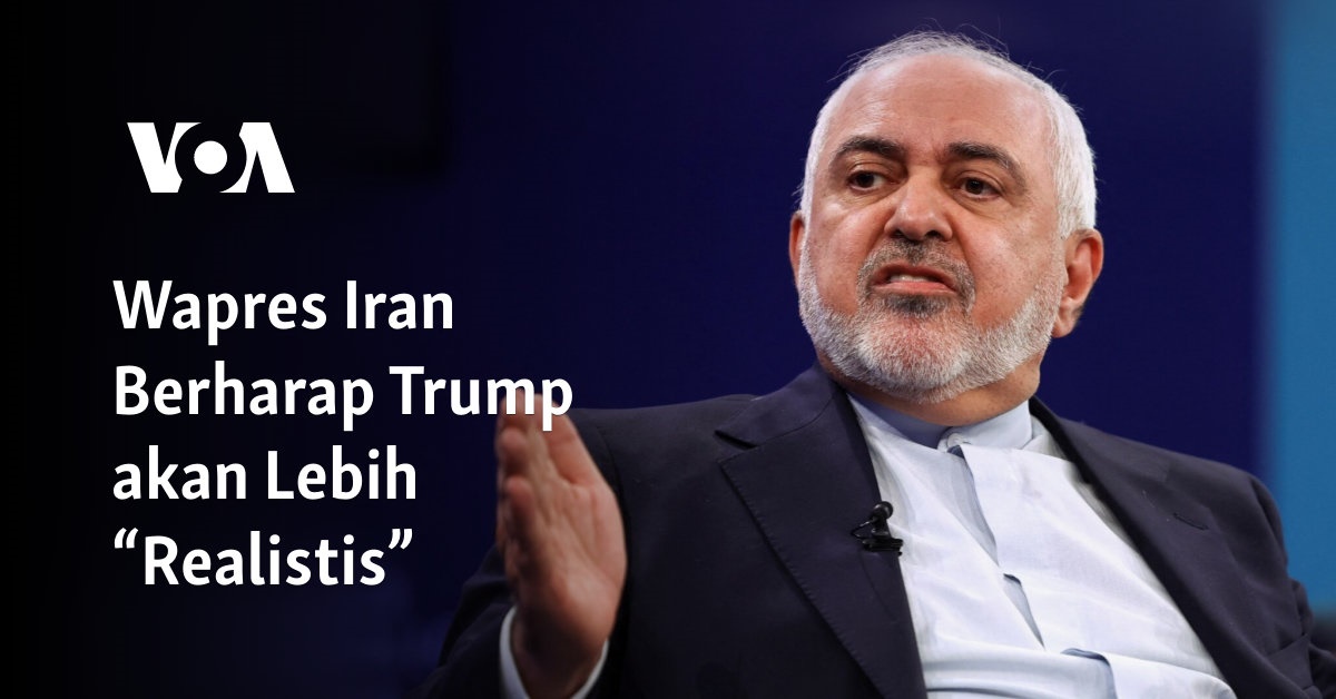 Wapres Iran Berharap Trump akan Lebih “Realistis”