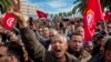 Tunisian Civil Servants Strike, Protest for Pay Raises