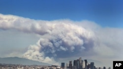 Les feux de forêt ont dévasté des centaines d'hectares dans le sud de la Californie