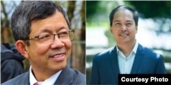 Vesna Noun, (left) and Sokhary Chau, are two of four Cambodian-American candidates from minority group in Lowell who run to get elected into Lowell's city council. (Courtesy Photo)