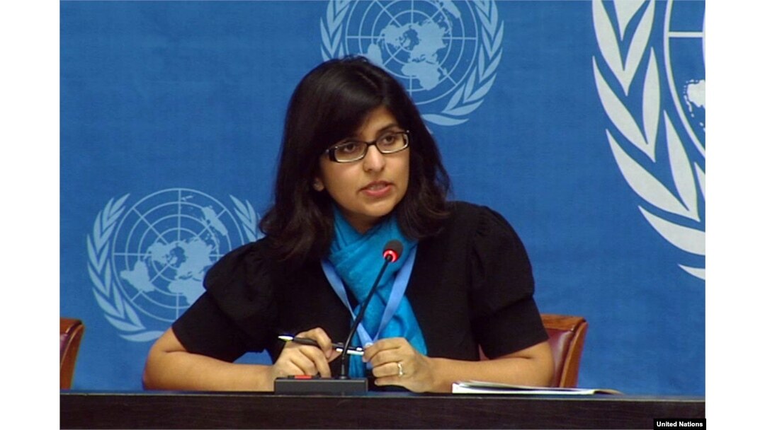 Ravina Shamdasani.(UN Multimedia)