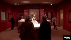 紐約大都會博物館2013年舉辦的西藏尼泊爾收藏品展 。(資料照片)