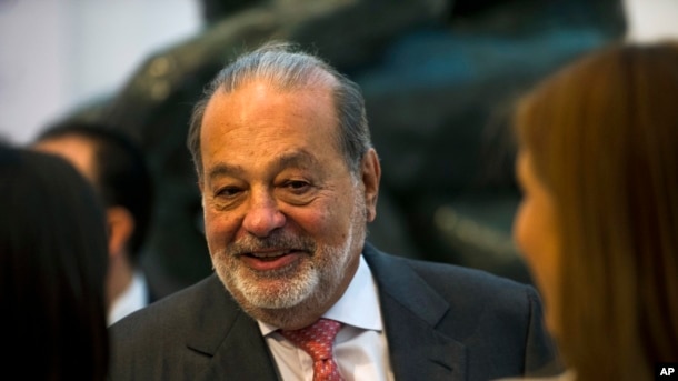 Magnate mexicano de las telecomunicaciones, Carlos Slim.