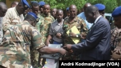 Youssouf Tom, procureur de la République, le 14 juillet 2020. (VOA/André Kodmadjingar)