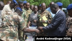 Youssouf Tom, procureur de la République, le 14 juillet 2020. (VOA/André Kodmadjingar)