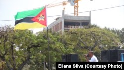 Marcha pela paz em Maputo, Sábado 27 de Agosto. Foto gentilmente cedida por Eliana Silva. Moçambique