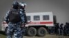 CIT: вантажівки Росгвардії помітили по дорозі в Білорусь