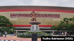 Suasana Stadion Manahan Solo, Minggu, 9 Februari 2020.(Foto: Yudha Satriawan)