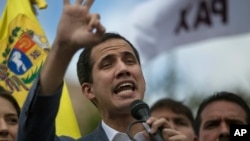Shugaban "yan Adawar Kasar Venezuela Juan Guaido