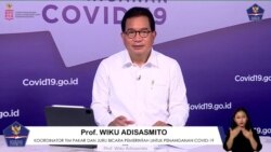 Dalam telekonferensi pers di Graha BNPB , Jakarta, Selasa (2/3) Jubir Satgas Penanganan Covid-19 Prof Wiku Adisasmito tidak mengungkapkan lokasi ditemukannya pasien COVID-19 dengan Varian Baru asal Inggris (Foto:VOA)