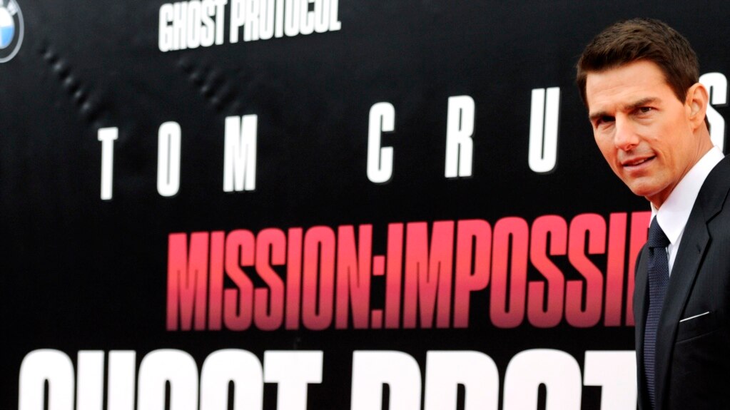 Diễn viên Tom Cruise đóng vai chính trong chuỗi phim Mission Impossible