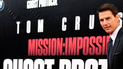 Diễn viên Tom Cruise đóng vai chính trong chuỗi phim Mission Impossible