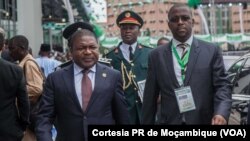 Presidente de Moçambique Filipe Nyusi, Abuja, Nigéria