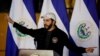 El presidente de El Salvador, Nayib Bukele, habla durante una ceremonia en Antiguo Cuscatlán, El Salvador, el 1 de noviembre de 2021. [Foto de archivo]