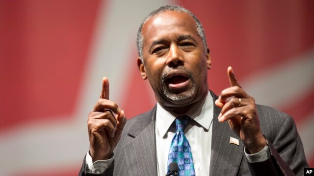 En una reciente encuesta Ben Carson ocupa el cuarto lugar con el 13 por ciento en la intención de votos.