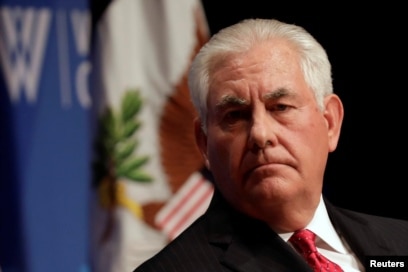 Ngoại trưởng Mỹ Rex Tillerson