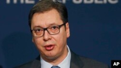 Predsedik Srbije Aleksandar Vučić