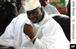 The Gambia's President Yahya Jammeh