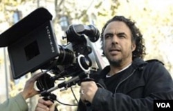 Sutradara Alejandro Gonzalez Inarritu di lokasi pembuatan film 'Biutiful.'