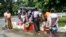 ရခိုင္ျပည္နယ္တြင္း ျဖစ္ပြားေနေသာစစ္ပဲြမ်ားေၾကာင့္ ထြက္ေျပးတိမ္းေရွာင္လာေသာ စစ္ေရွာင္ ဒုကၡသည္မ်ားကို စစ္ေတြၿမိဳ႕မွာ ေတြ႔ရ။ (ဇြန္ ၂၉၊ ၂၀၂၀)