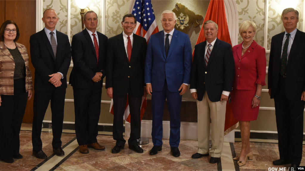 Një delegacion i Kongresit amerikan viziton Malin e Zi