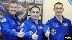 3 orang awak baru menuju stasiun antariksa internasional (ISS) diberangkatkan Senin pagi dari Baikonur, Kazakhstan (14/11).