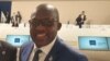 Christophe Lutundula, vice-Premier ministre et ministre des Affaires étrangères de la RDC à Rome, Italie, 29 juin 2021. (Twitter/Atoki Ileka)
